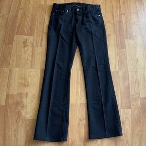 Lucky Brand black flare jean